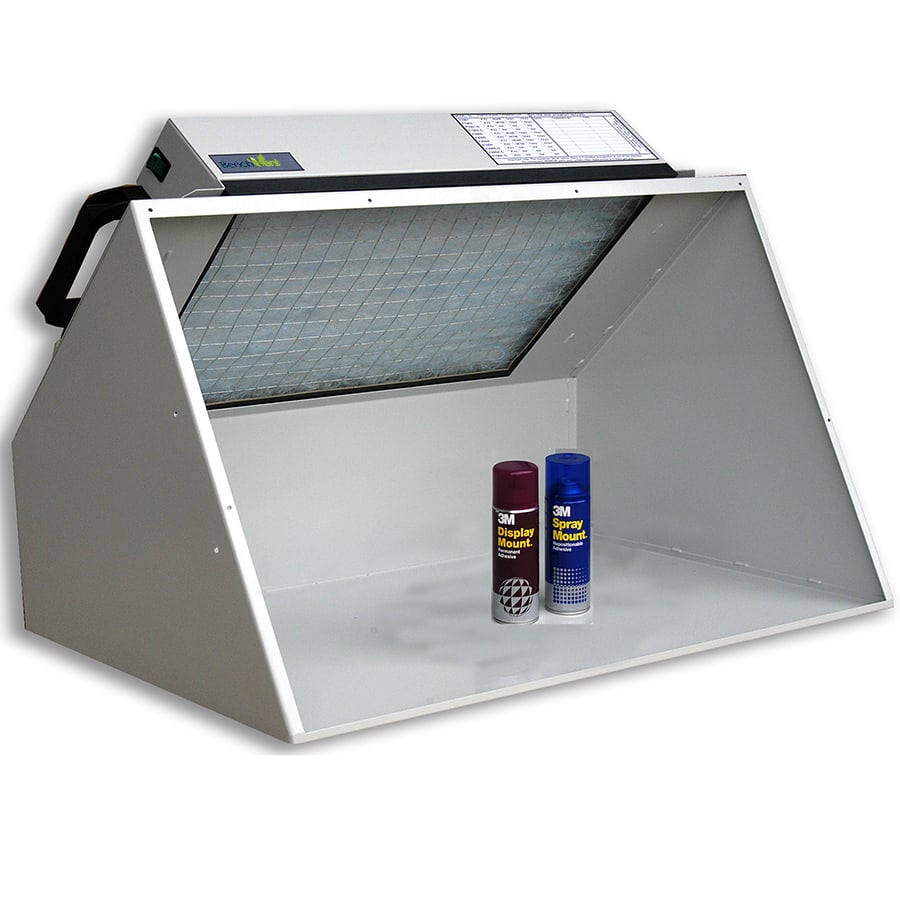 BV100H - A1 Hooded Recirculatory Spray Booth | Benchvent
