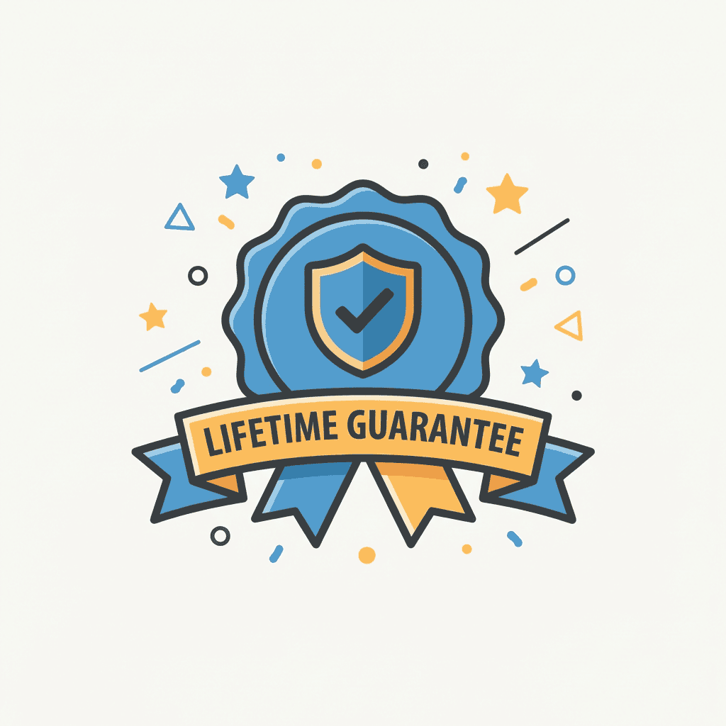Lifetime guarantee image