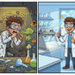 Cartoon BV930H-C in a lab before and after